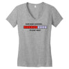 sarcasm loading please wait (2) Women's V-Neck T-Shirt