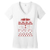 merry x mas you filthy animal Women's V-Neck T-Shirt