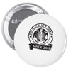 proud navy mom Pin-back button