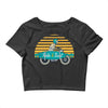 ride and surf Crop Top