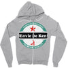 want to ken diversion heineken Zipper Hoodie