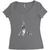 Swat Tactical Women's Triblend Scoop T-shirt