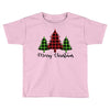 lumberjack tree merry christmas Toddler T-shirt