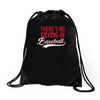 there's no crying in baseball Drawstring Bags