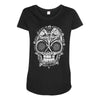 dead head Maternity Scoop Neck T-shirt