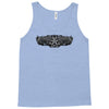 pinstripe 2 skull humor funny Tank Top