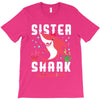 sister shark doo doo doo family matching T-Shirt