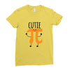 Cutie Pi Ladies Fitted T-Shirt