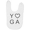 yoga heart Baby Bibs