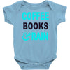 coffee books and rain Baby Bodysuit