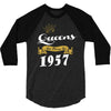 queens are born in 1957 3/4 Sleeve Shirt