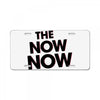 the now now License Plate