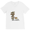 the choice was not hard V-Neck Tee