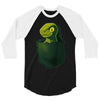 pocket raptor 3/4 Sleeve Shirt