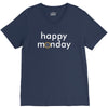 happy monday V-Neck Tee