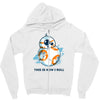 this is how i roll Zipper Hoodie