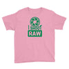 i shoot raw photography camera photograph Youth Tee