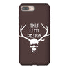 this is my design funny retro hannibal season horror vintage iPhone 8 Plus