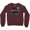 Happy First Father's Day Daddy Crewneck Sweatshirt