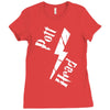 pot head funny Ladies Fitted T-Shirt