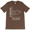 rabbit duck white T-Shirt