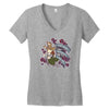 rude fox Women's V-Neck T-Shirt