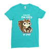 nuts Ladies Fitted T-Shirt