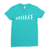 evolution fortnite Ladies Fitted T-Shirt