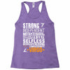 Strong Independent Motivated Virgo Racerback Tank