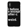 i before e except after c iPhoneX