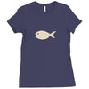 fish Ladies Fitted T-Shirt