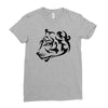 tribal tiger Ladies Fitted T-Shirt