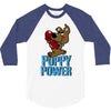 puppy power 3/4 Sleeve Shirt