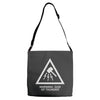warning god of thunder Adjustable Strap Totes