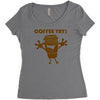 coffee yay Women's Triblend Scoop T-shirt
