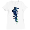 break free Ladies Fitted T-Shirt