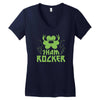 sham rocker shamrock Women's V-Neck T-Shirt