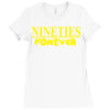 nineties forever Ladies Fitted T-Shirt