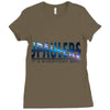 jake paulers cool lights Ladies Fitted T-Shirt