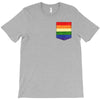 LGBT Pocket Rainbow Colors T-Shirt