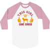 This Girl Loves Her Cane Corso 3/4 Sleeve Shirt