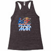 rock man Racerback Tank