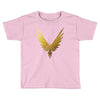 the fly bird   maverick jake paul   gold Toddler T-shirt