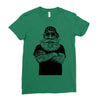 old man Ladies Fitted T-Shirt