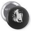 the woods Pin-back button