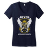 fishing fanatic1 Women's V-Neck T-Shirt