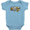 friendly kitty Baby Bodysuit