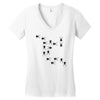 crepy crawly spiders Women's V-Neck T-Shirt