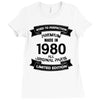 Premium Vintage  1980 Ladies Fitted T-Shirt