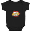 POW! Funny Explosion Cartoon Baby Bodysuit
